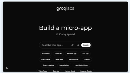 Groq APP Gen