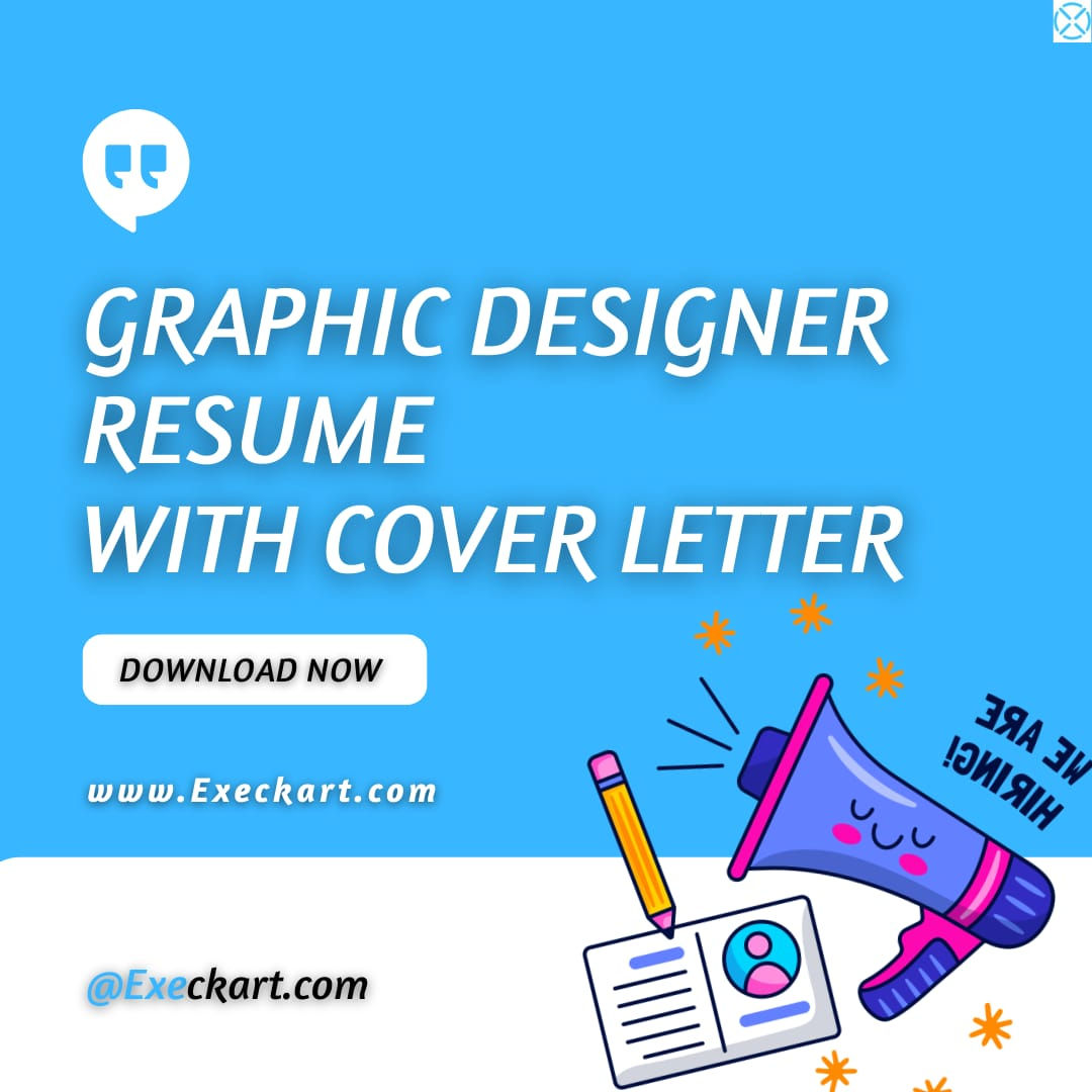 Graphic Designer Resume with Cover Letter
