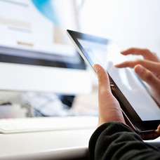 Oficina de una empresa de diseño web