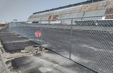 commercial chain link fence meridian
