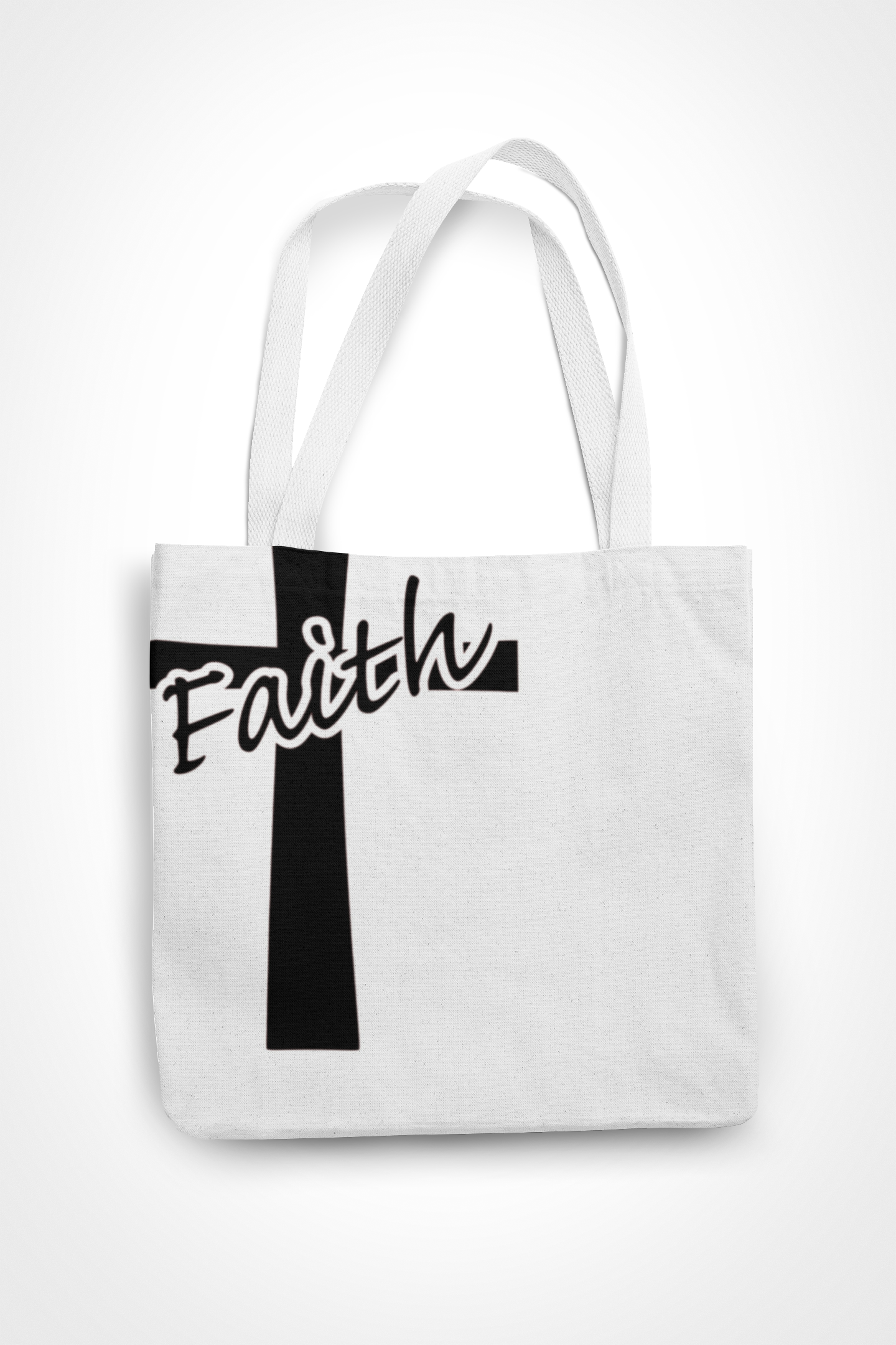 Faith Religious Canvas Tote Bags
