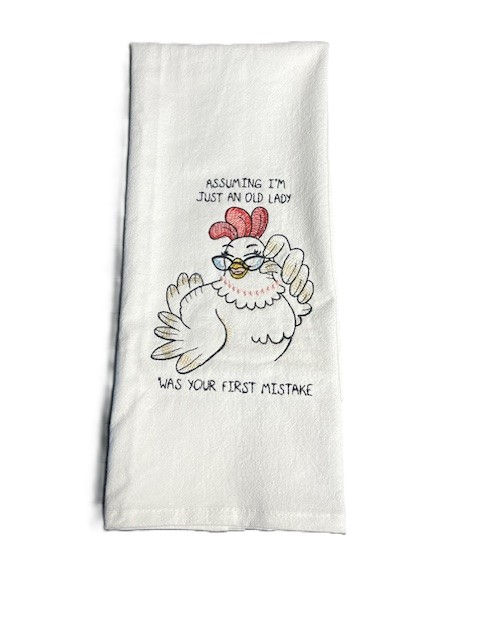 Thumbnail: Funny Chicken Anti Microbial Towel