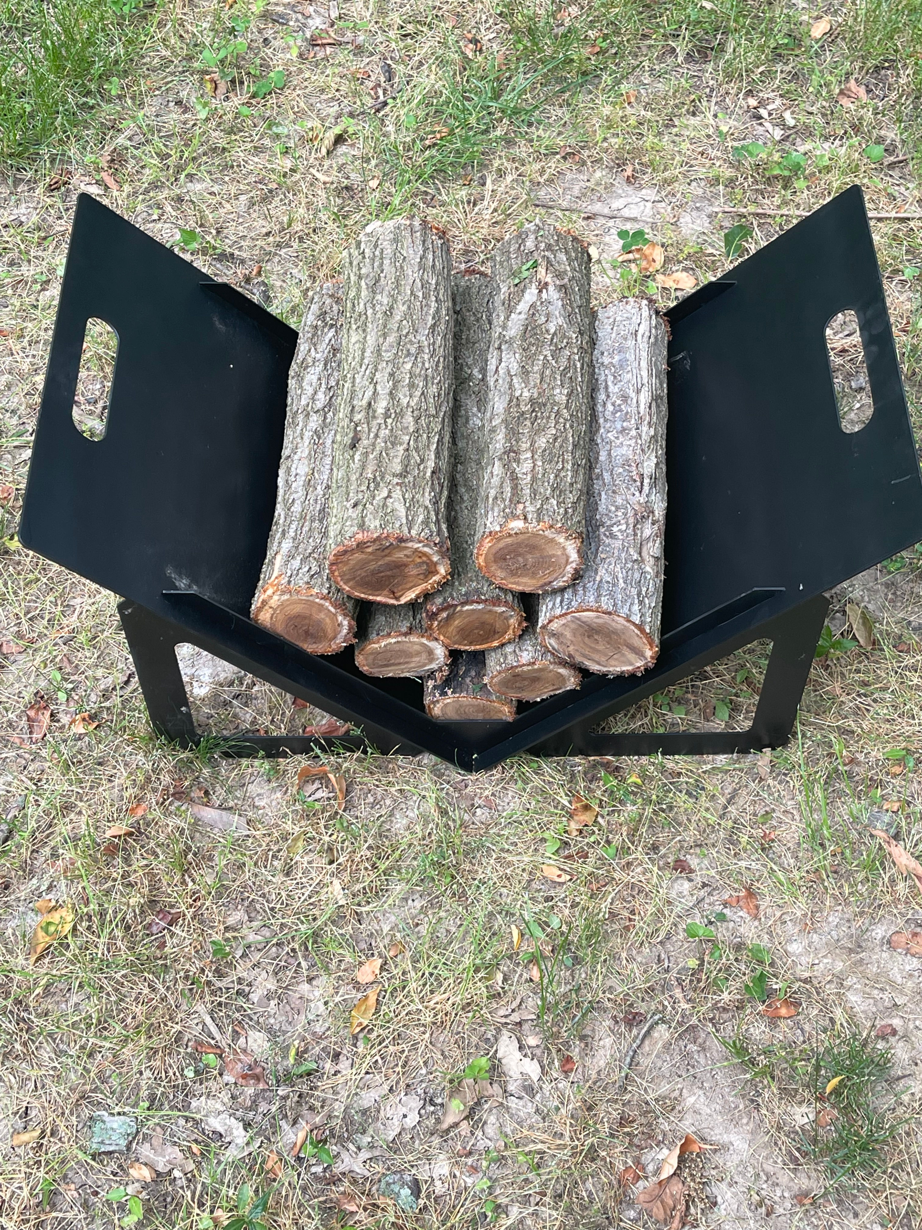 Collapsible Log Stand