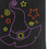 Thumbnail: Witches Hat Embroidered Halloween kitchen Towel
