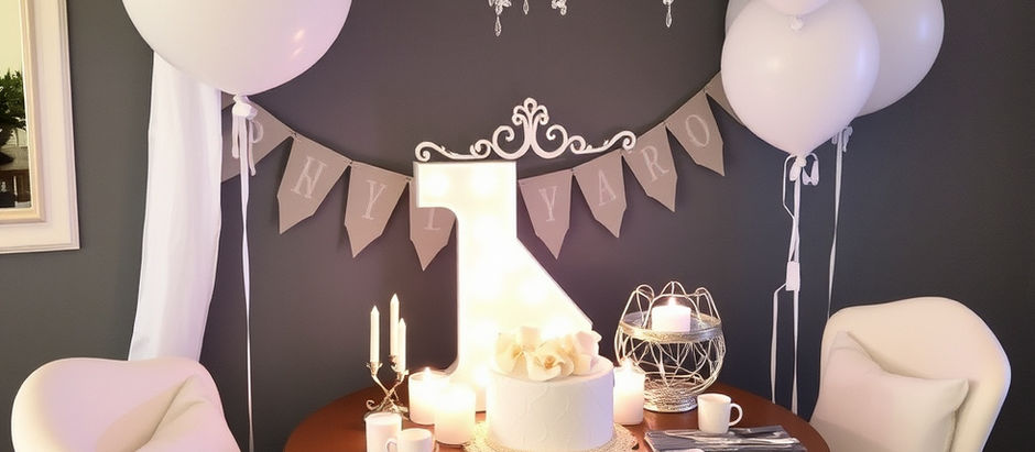 Décoration d’anniversaire