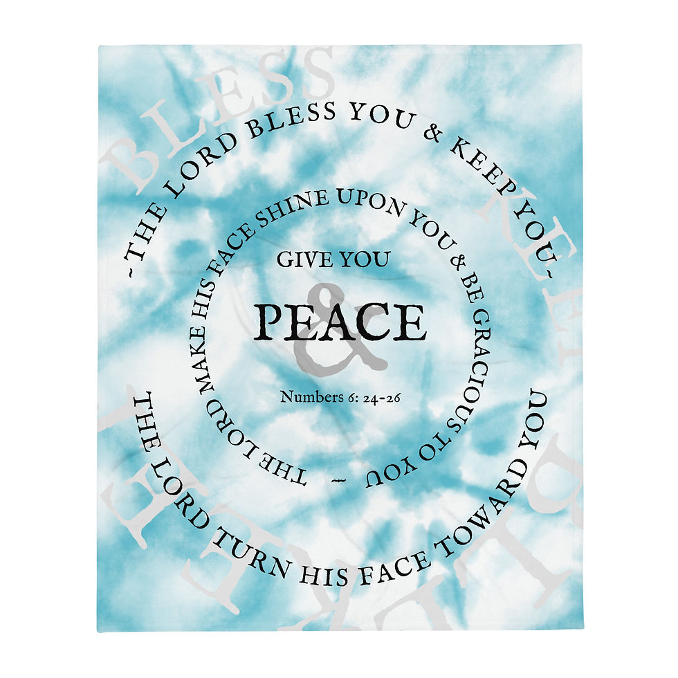 Thumbnail: Aaronic Benediction Throw Blanket