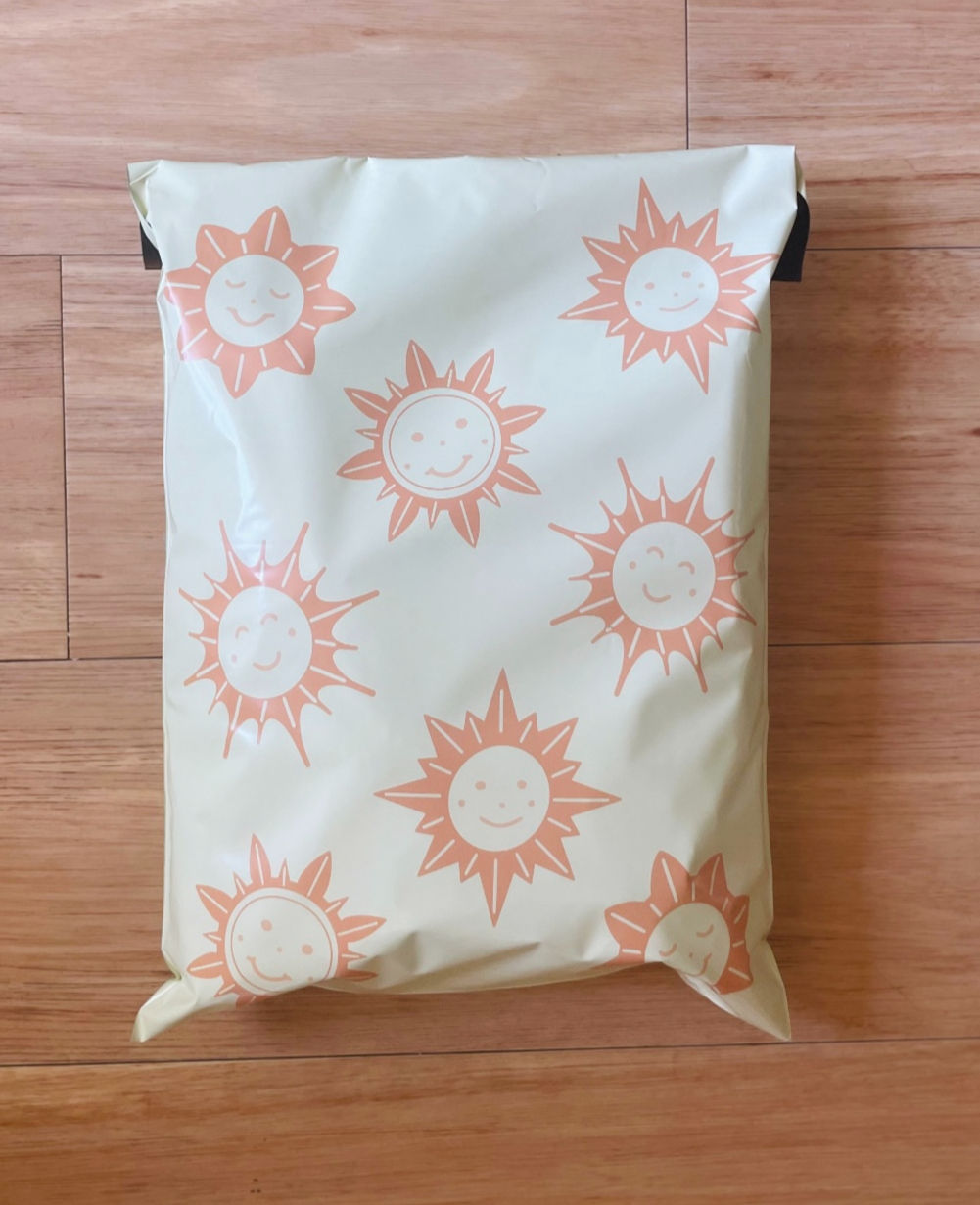 Yellow Poly Mailers (Suns)