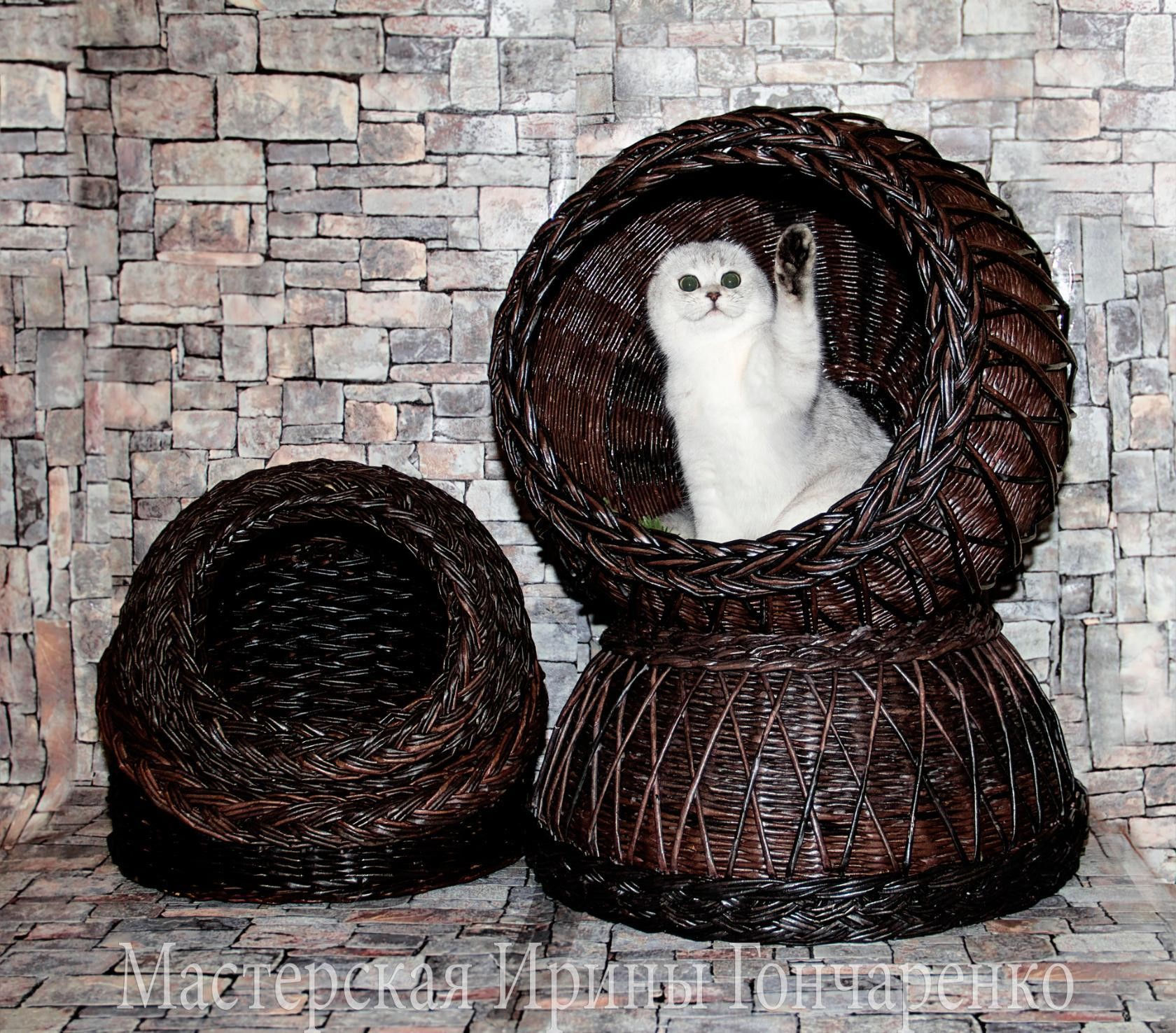 Напольный домик для кошки