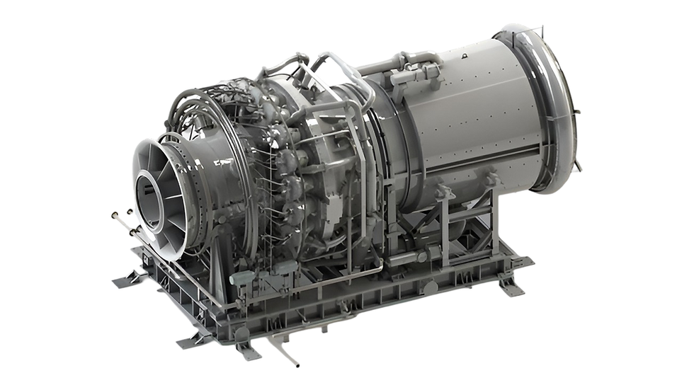 High power gas turbine on gray 1 1
