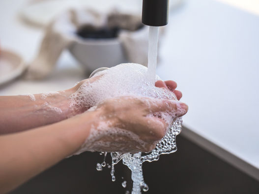 Covid-19: Importance of washing hands