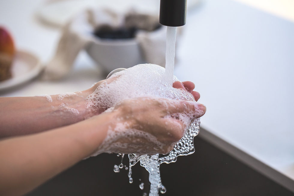 Covid-19: Importance of washing hands