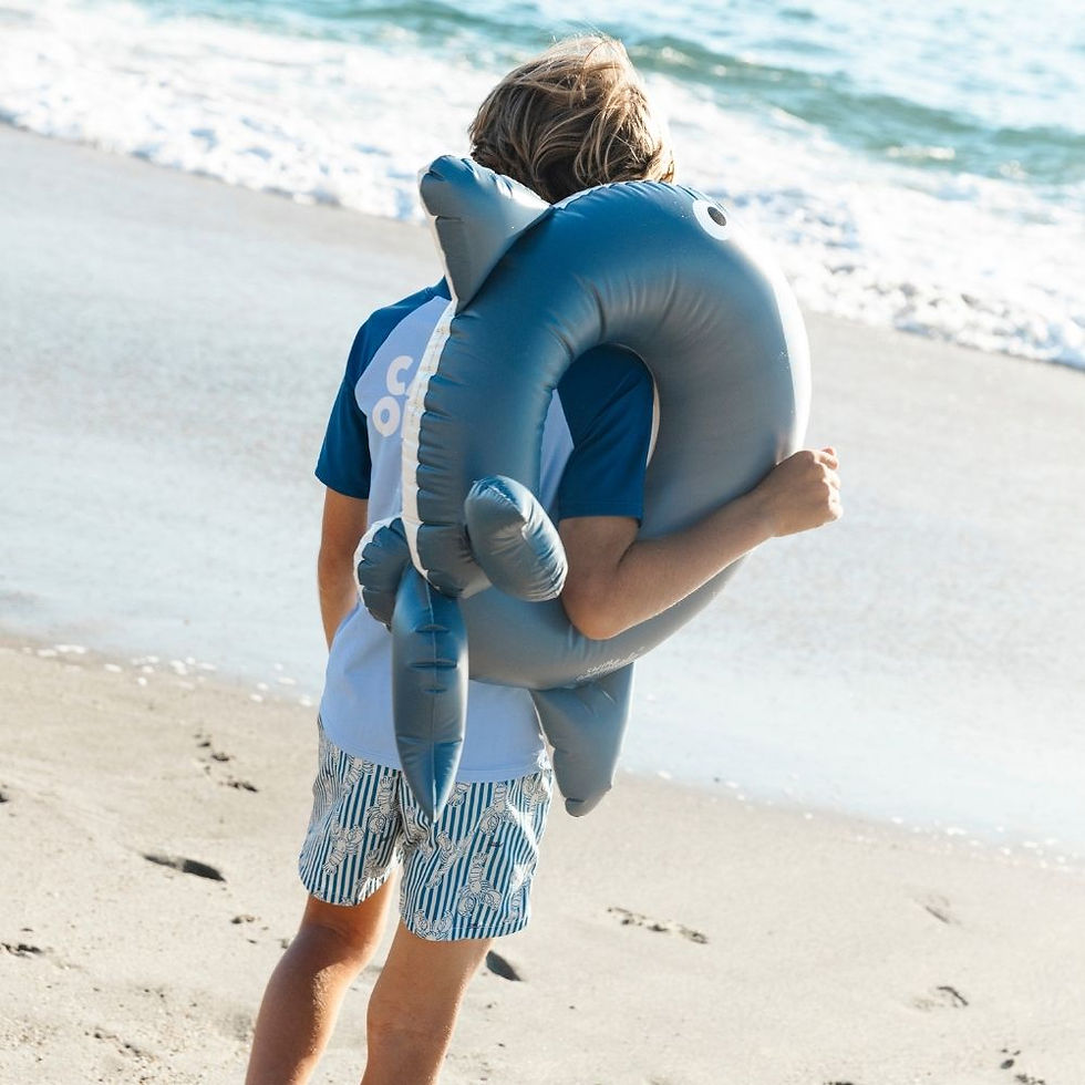 Thumbnail: Swim Ring - Whale - Blue - Walter Whale - Ø 55 cm
