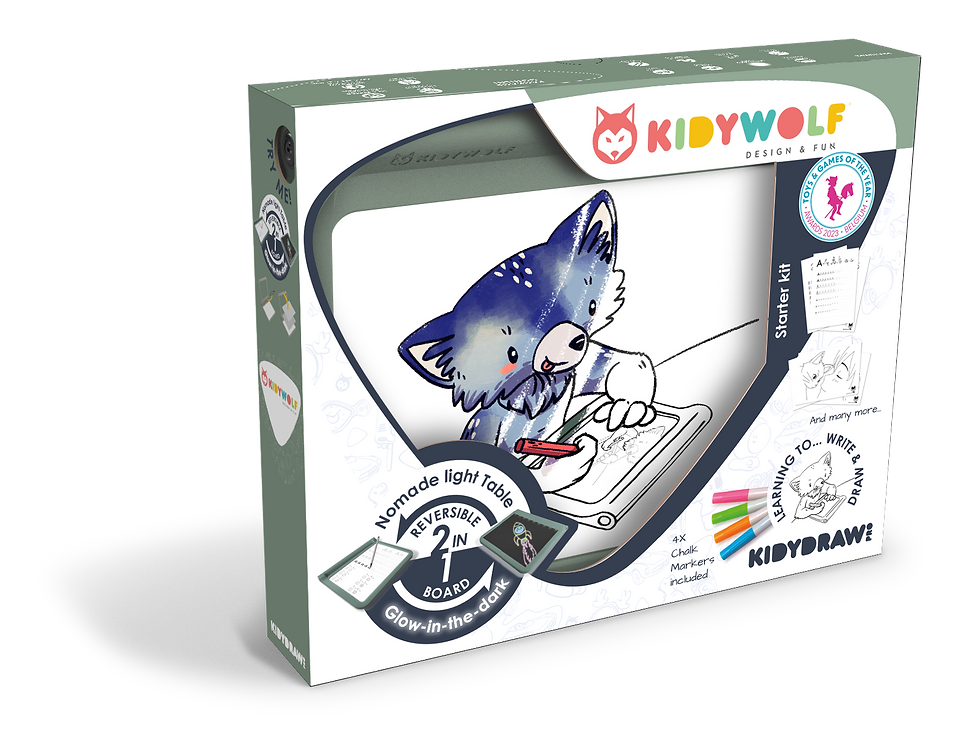 Thumbnail: KIDYWOLF | Kidydraw-Pro Illuminated tablet