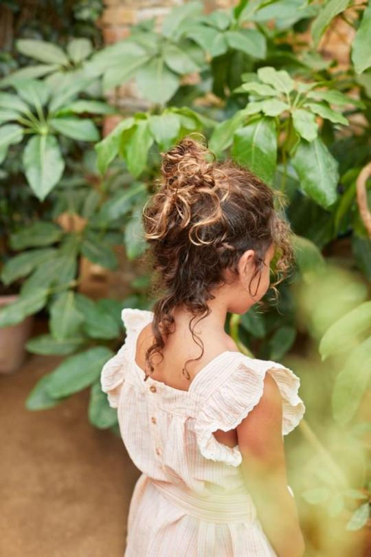 Thumbnail: Linen Cotton Striped Dress