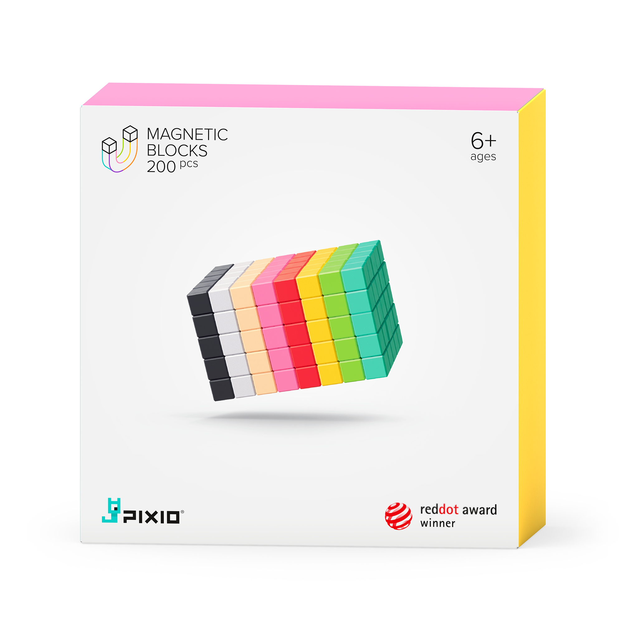 Pixio Magnetic Building Blocks Set 200pcs