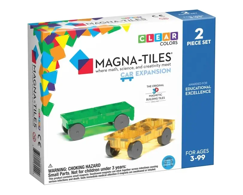 Magna-Tiles | Cars 2 pcs Expansion Set