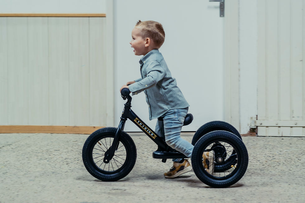 Thumbnail: Trybike 2-in-1 bike steel | Black