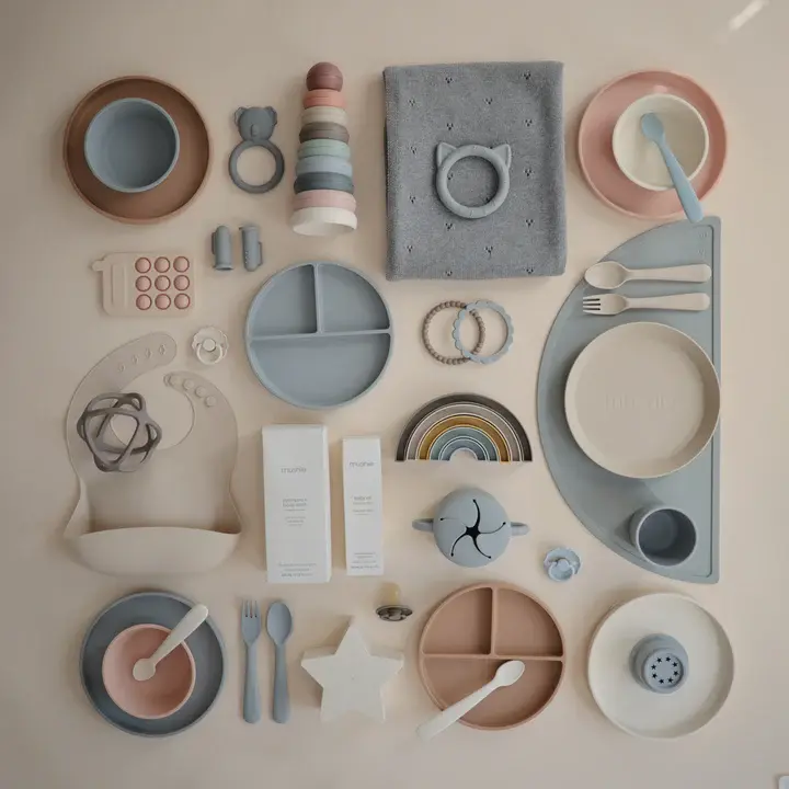 Thumbnail: Mushie | Silicone Place Mat Stone