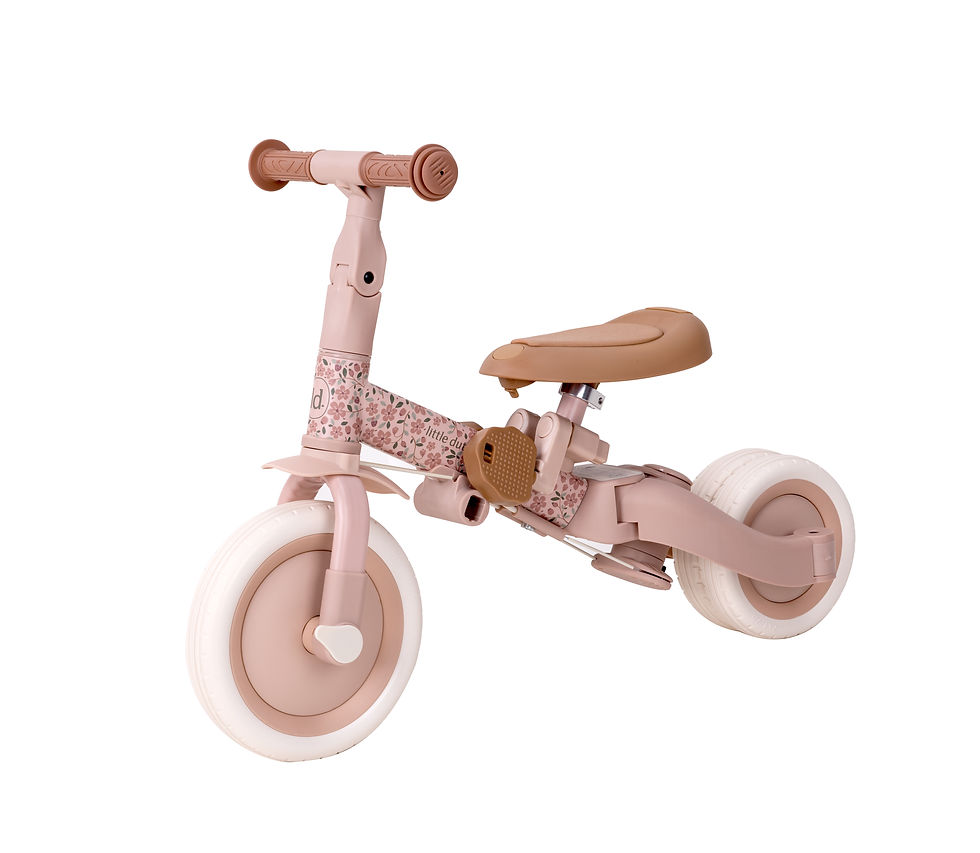 Thumbnail: Little Dutch | 4 in 1 tricycle | Fairy Floral