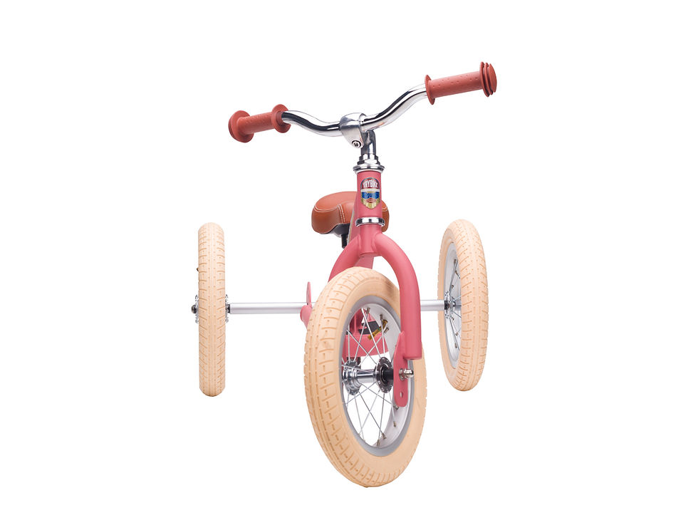 Thumbnail: Trybike 2-in-1 bike steel | Matt Pink