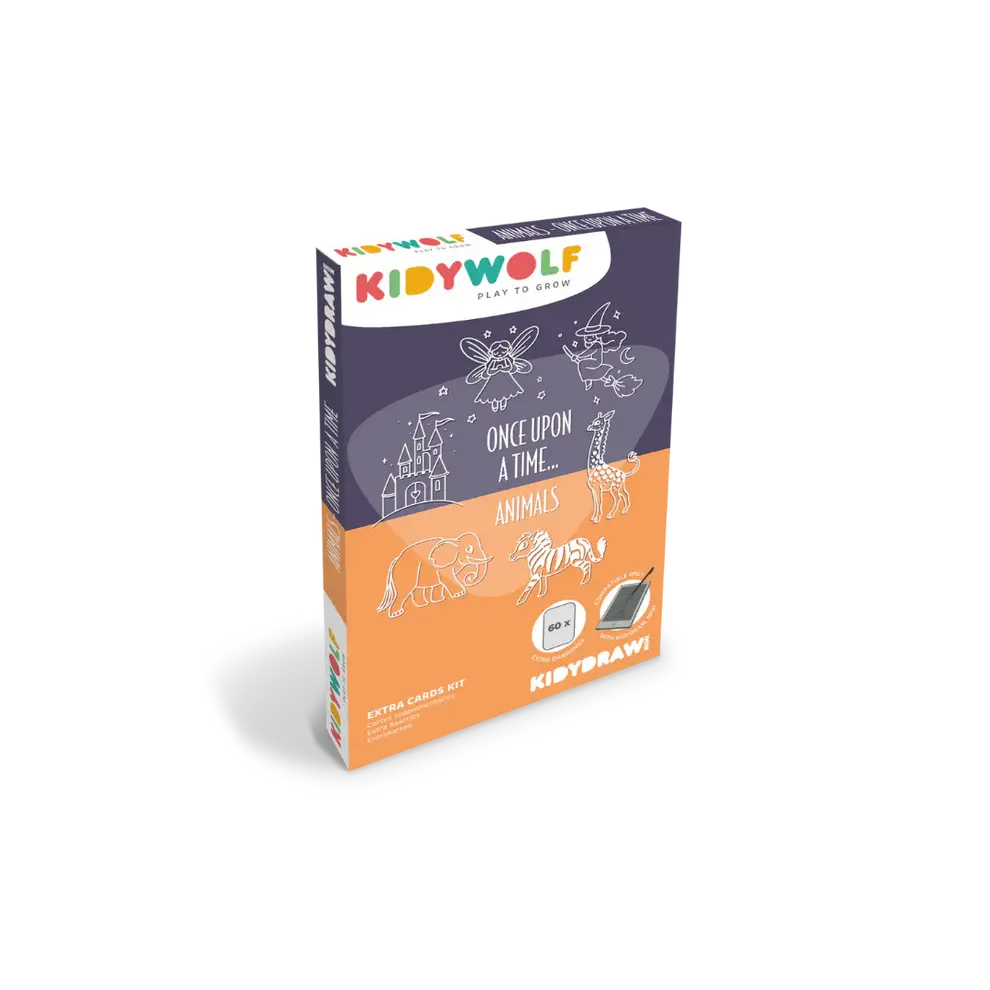 Refill KIDYDRAW-MINI Additional cards “Once upon a time and Animals” theme