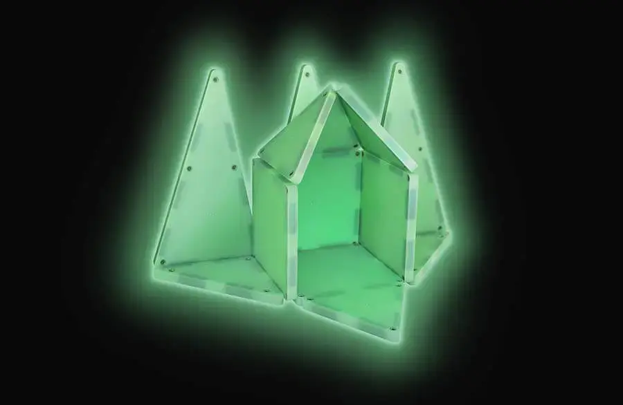 Thumbnail: Magna-Tiles | Glow 16-Piece Set
