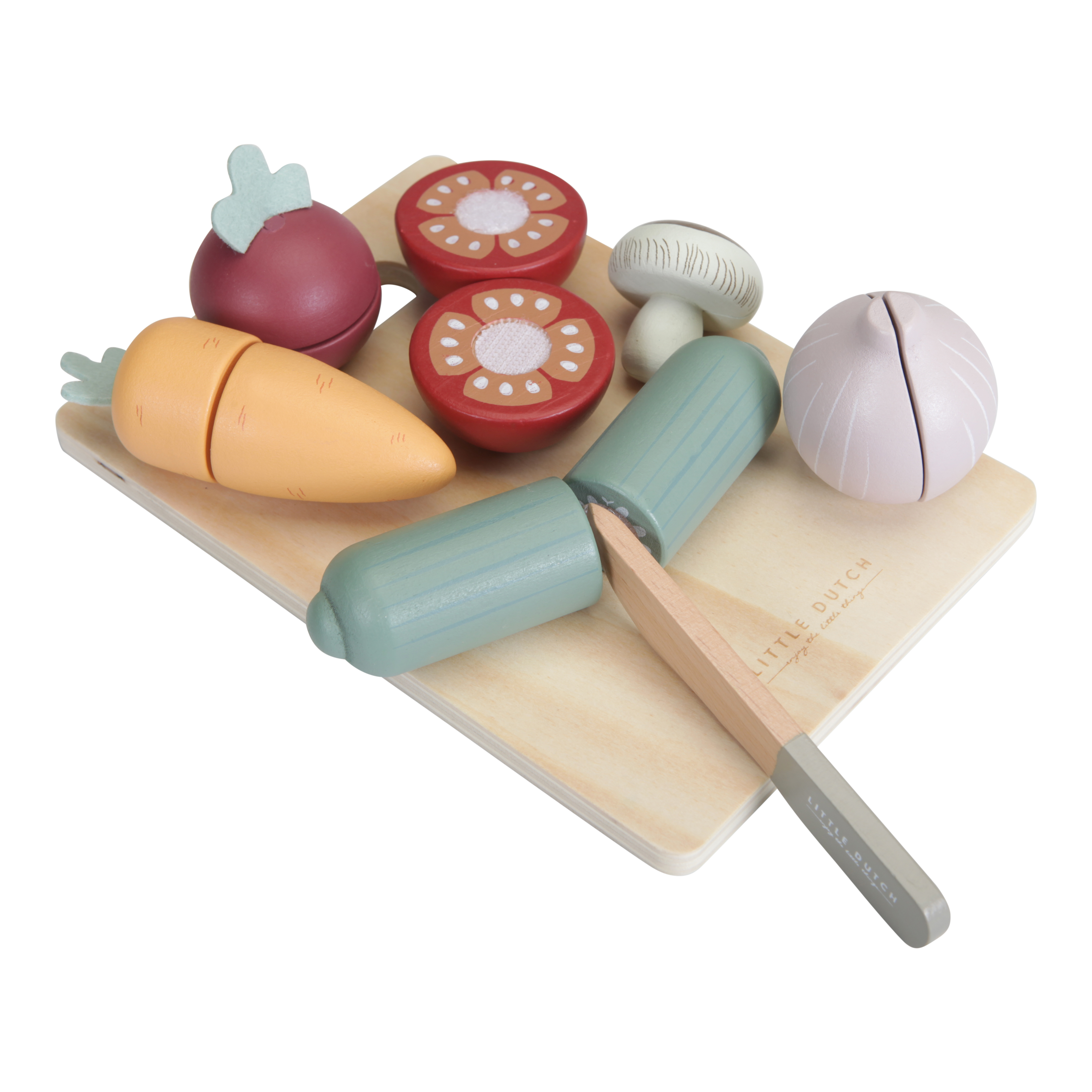 Wooden Cutting Vegetables