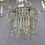 Thumbnail: Large French Empire Chandelier on Silver Plated Frame