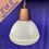 Thumbnail: Italian Industrial Glass Pendant Lamp, attributed to Tito Agnoli