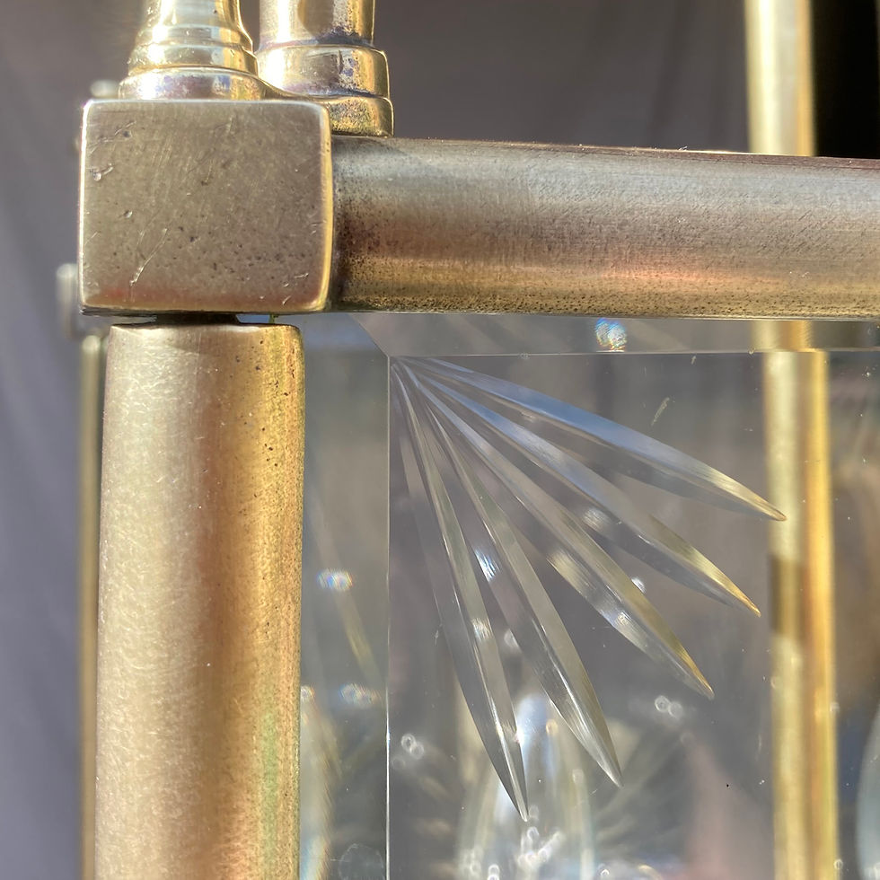 Thumbnail: Victorian Brass Hall Lantern