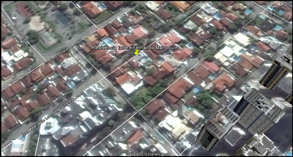 Localização da obra e entorno