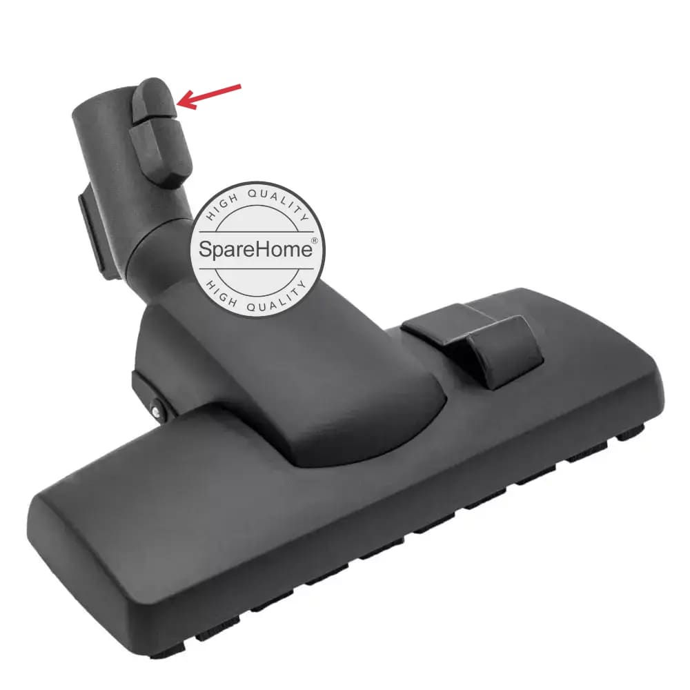 Cepillo combi con clic para aspirador 35mm