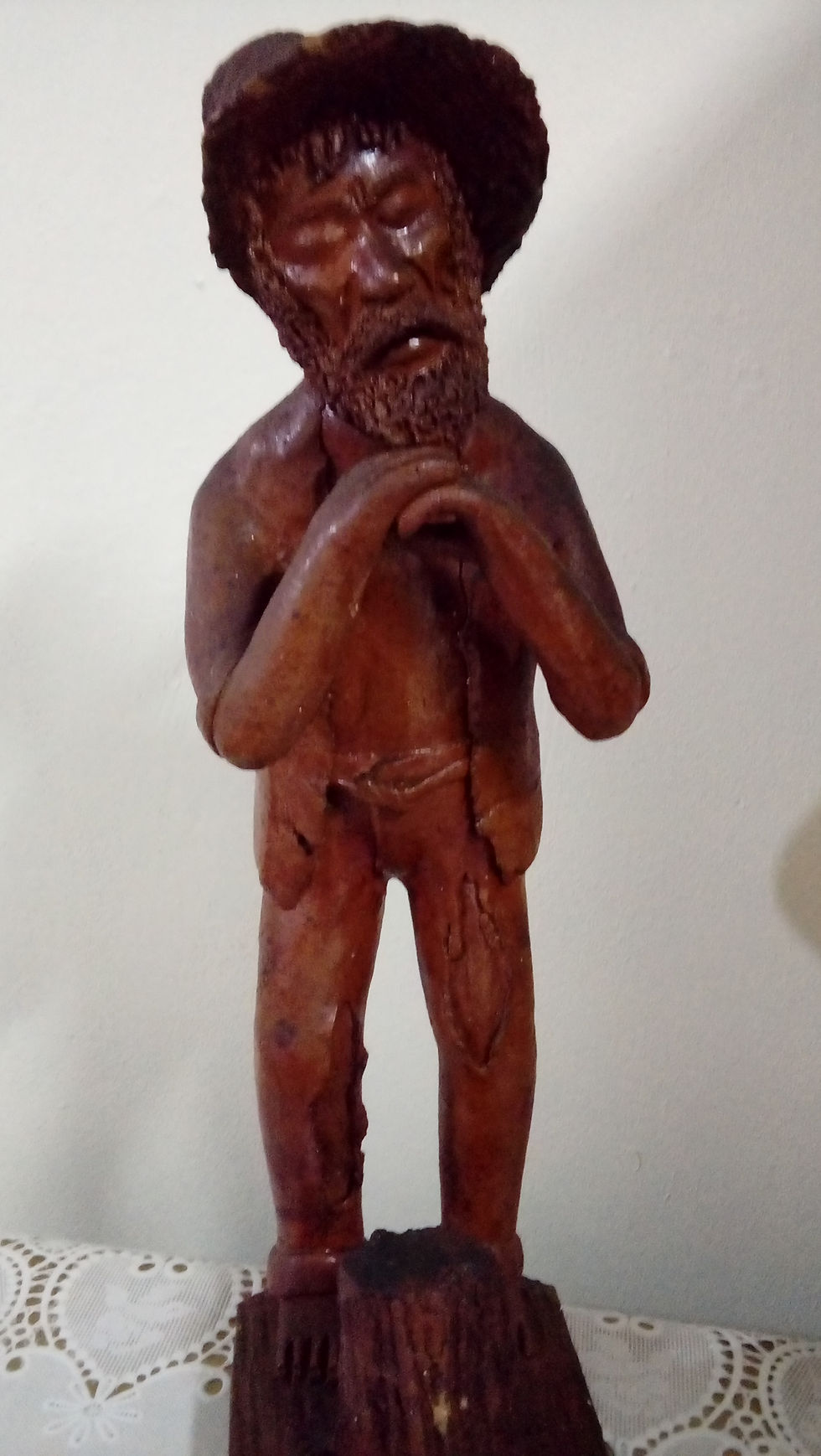 Miniatura: Estatueta Preto Velho