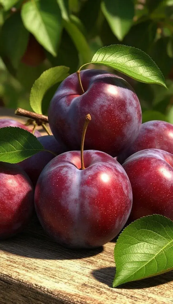 Fresh plums (alubukhara)
