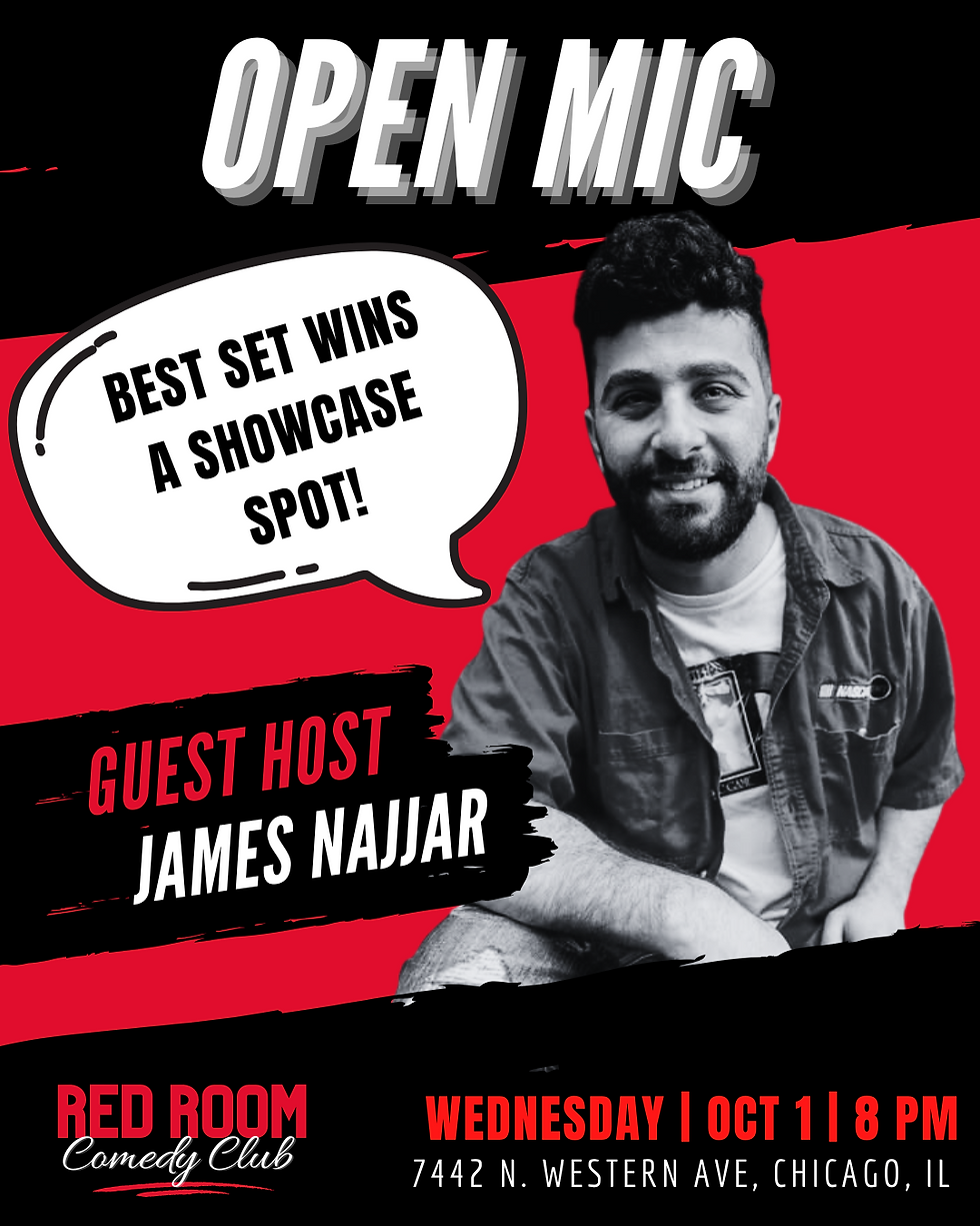 RED ROOM OPEN MIC