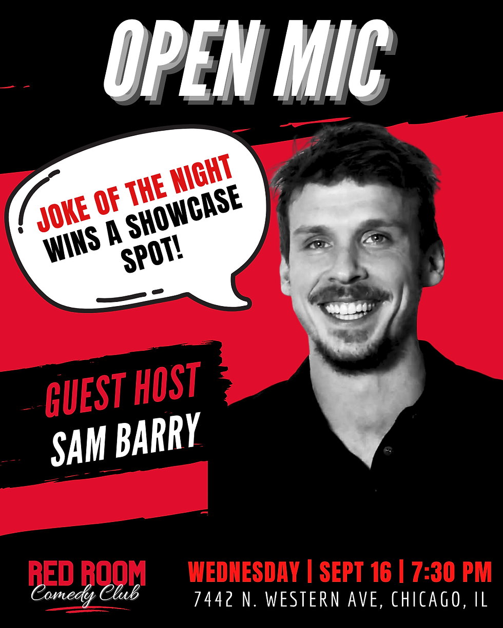 RED ROOM OPEN MIC