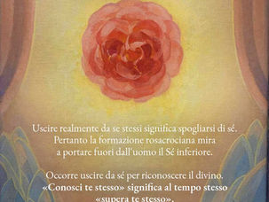 L'Essenza della formazione Rosacrociana - Parte 1