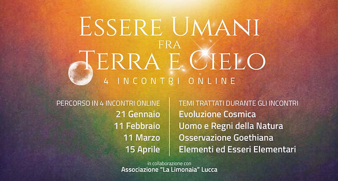 Essere Umani fra Terra e Cialo