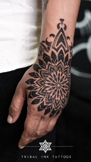 Vedic mandala tattoo