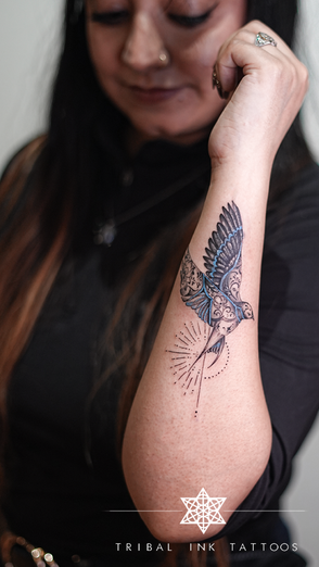 realistic animal tattoo
