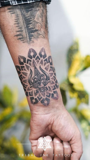 detailed mandala tattoo