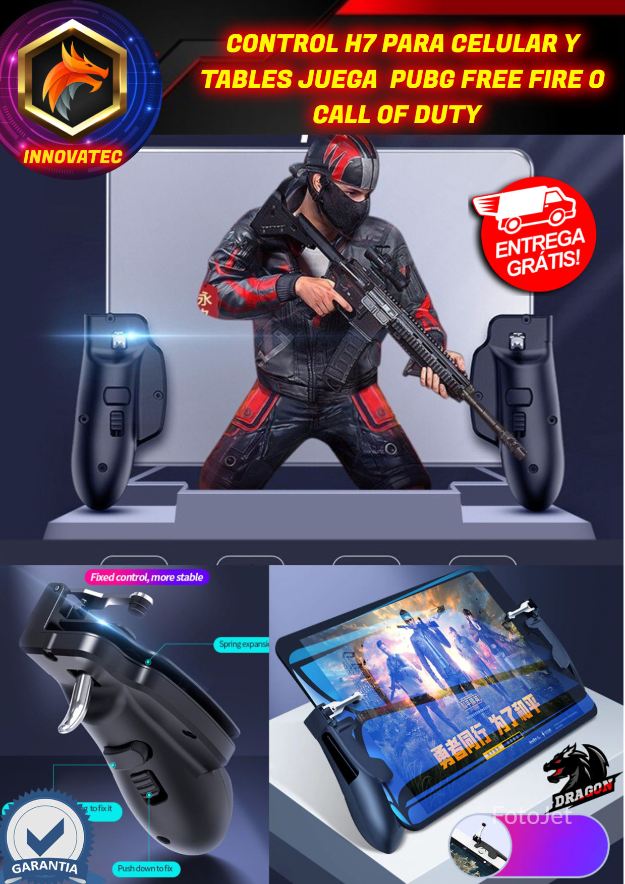 GAMEPAD TABLET H7