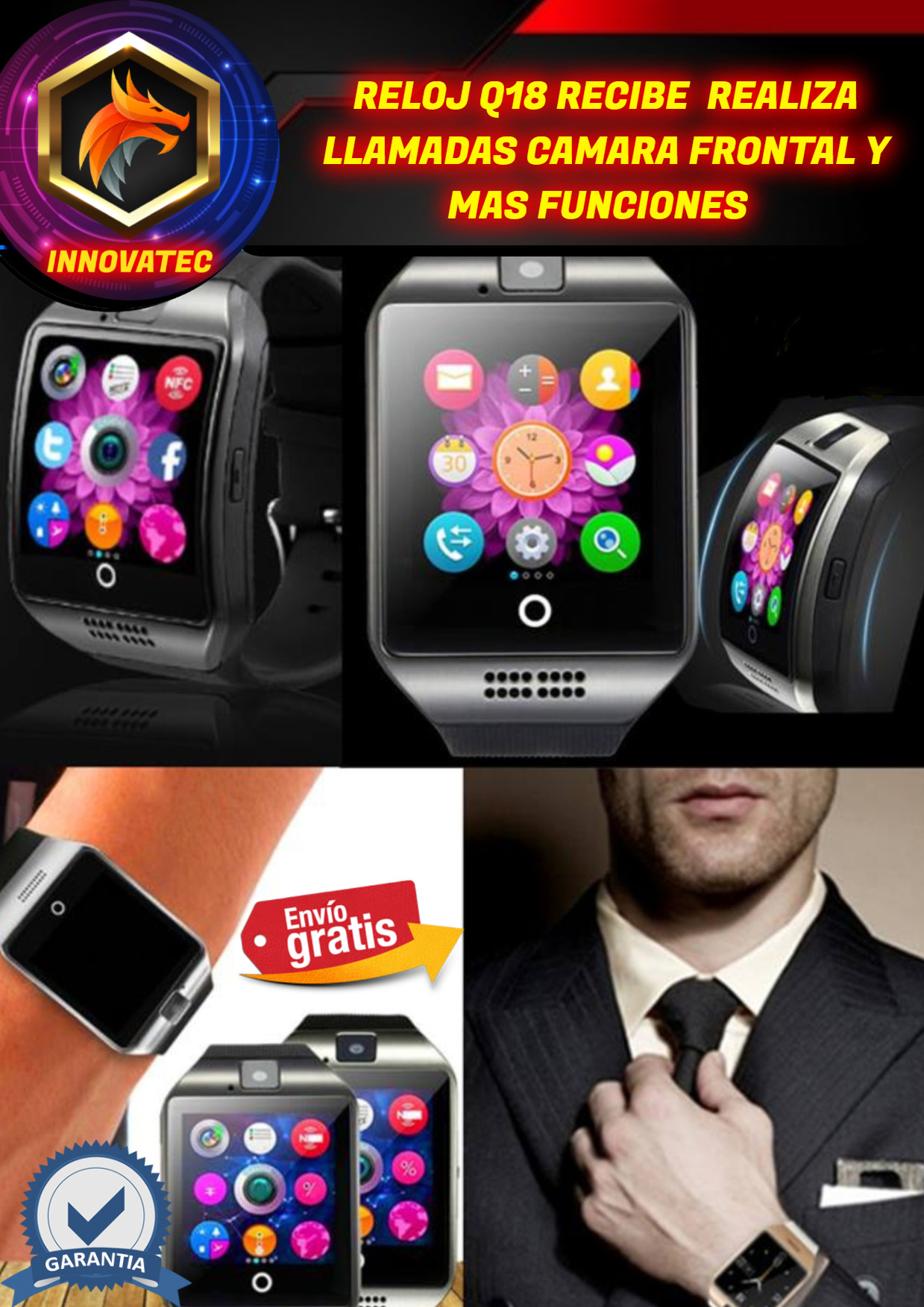 SMARTWATCH Q18