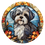 Thumbnail: Stained Glass Cling - Dogs (Havanese)