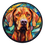 Thumbnail: Stained Glass Cling - Dogs (Hungarian Viszla)