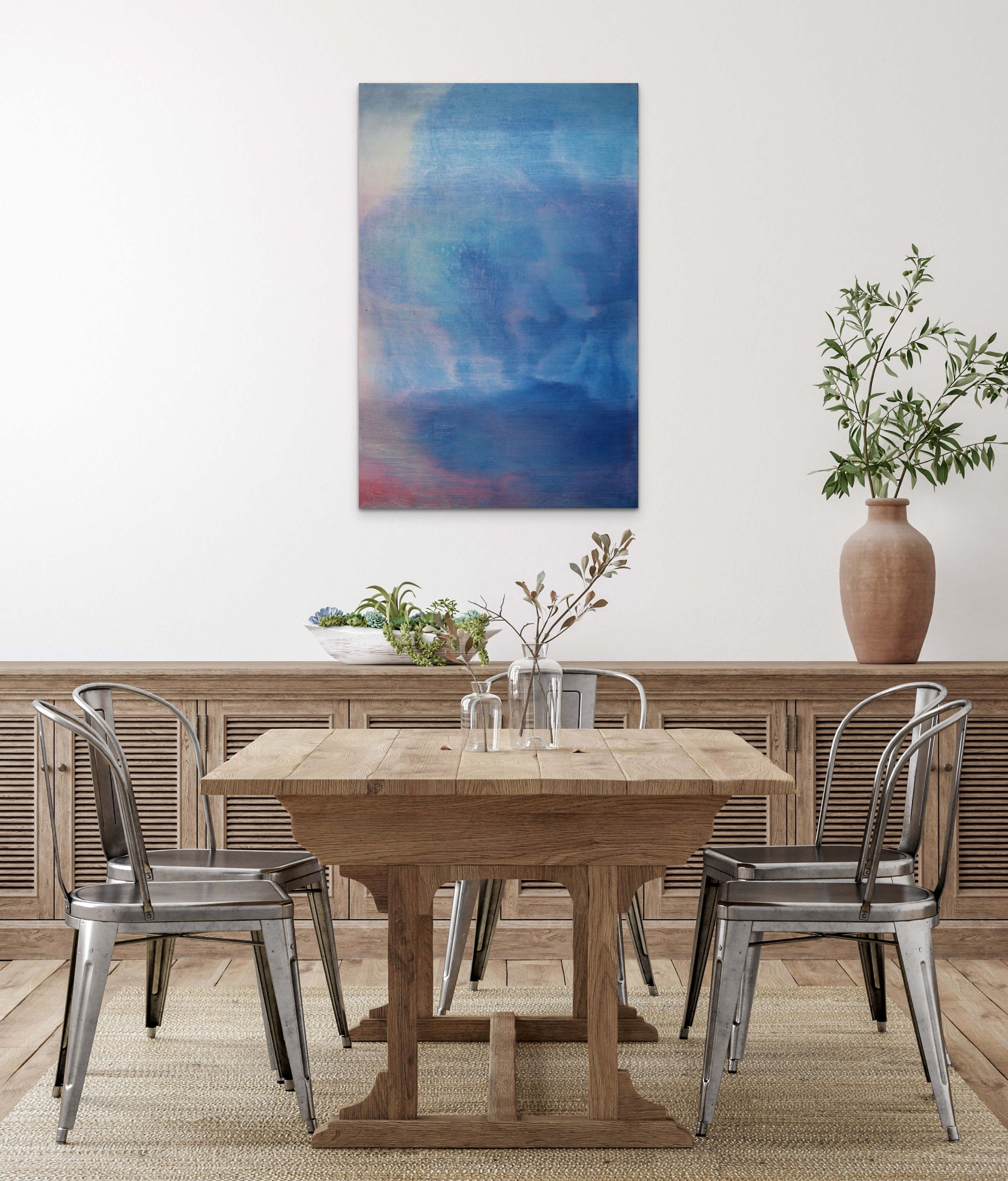 Wopila! Rain Clouds - Large Canvas