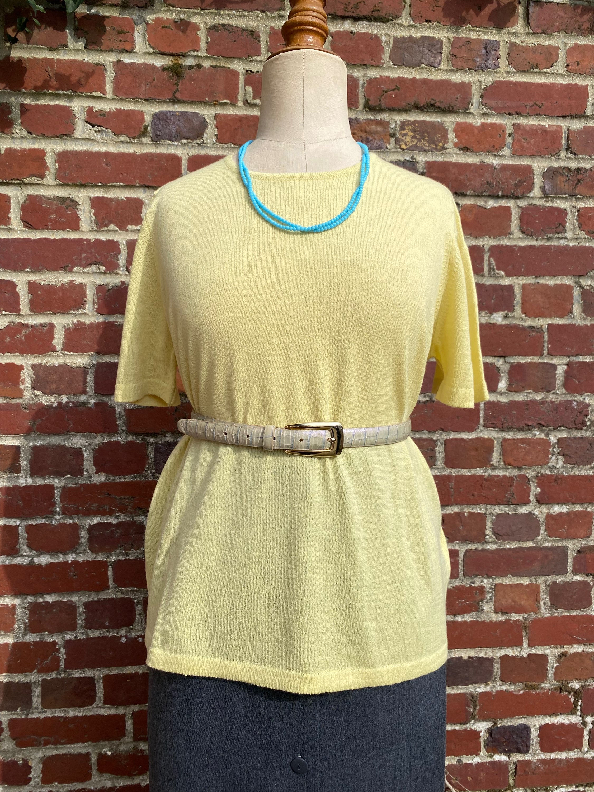 Petit pull jaune Rodier 