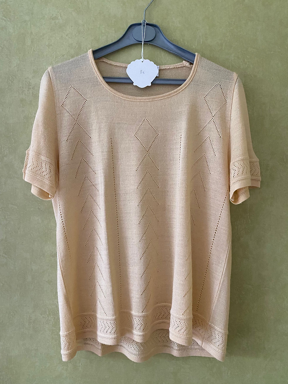 Petit haut jaune pastel 