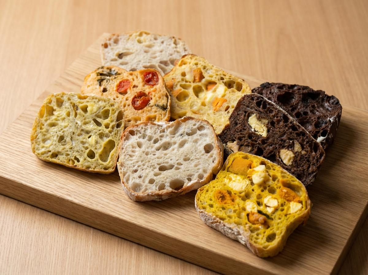 Arranged Food and Objects