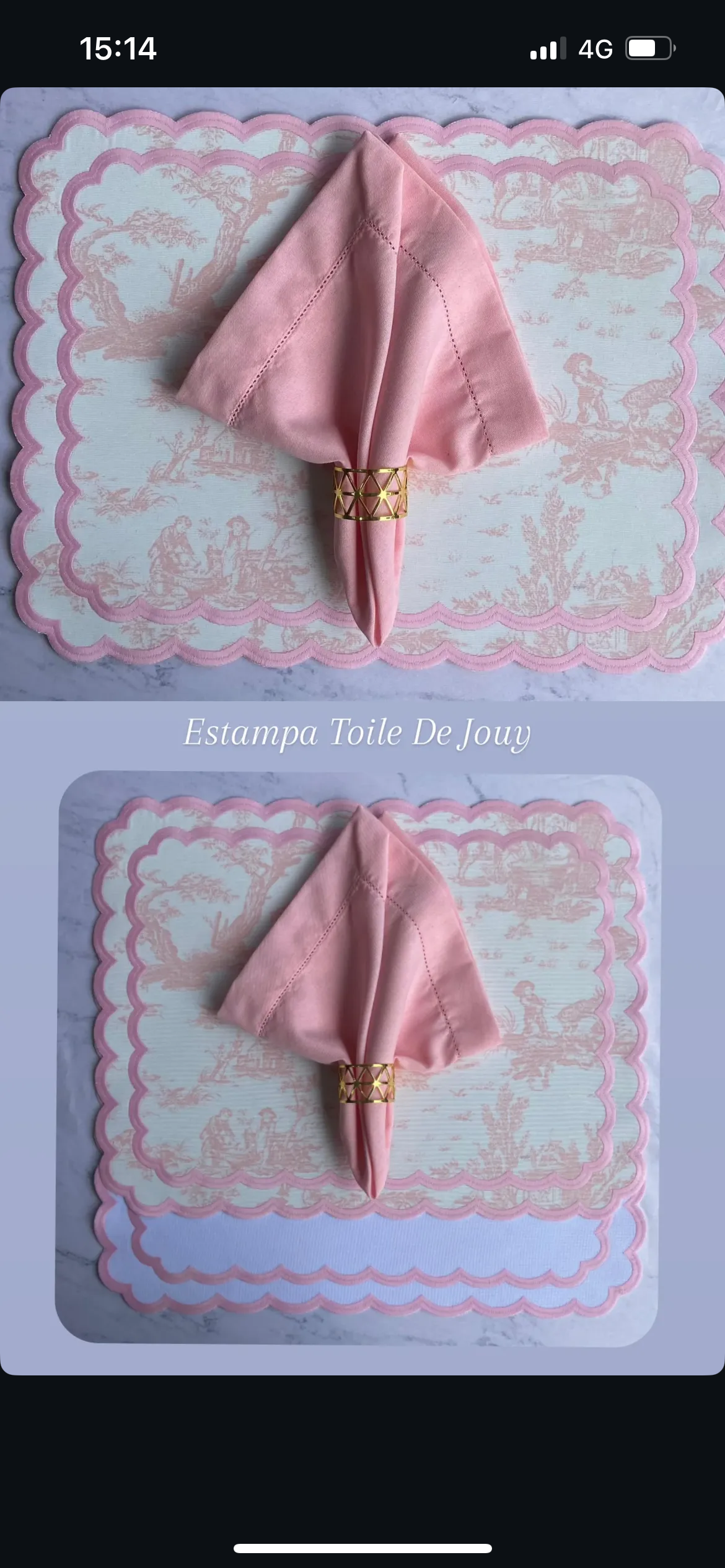 Jogo americano estampa Toite De Jowy